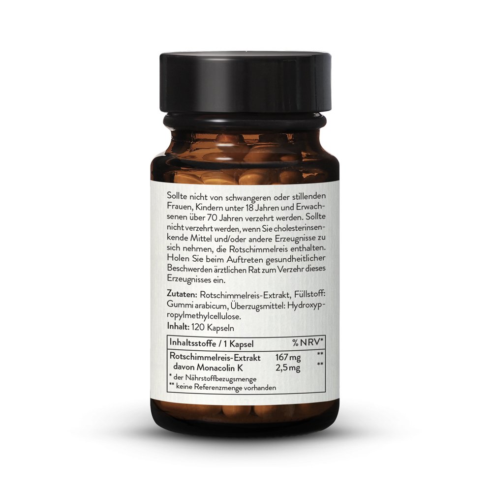 Monacoline K. 2,5 mg/capsule. Gefermenteerd. 2x120 capsules