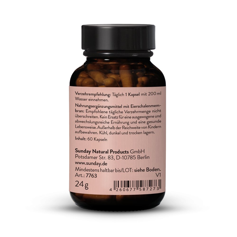 Ovoderm® Peau et tissu conjonctif, collagène végétarien, 60 gélules