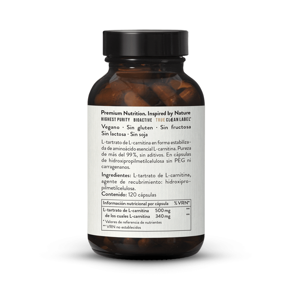 l carnitina sin ejercicio L-carnitina tartrato 500 mg vegana, 120 cápsulas Size:10 Grams (0.4 oz) AMYLEORD GLUTATHIONE LAB TEST Collagen Stimulation
