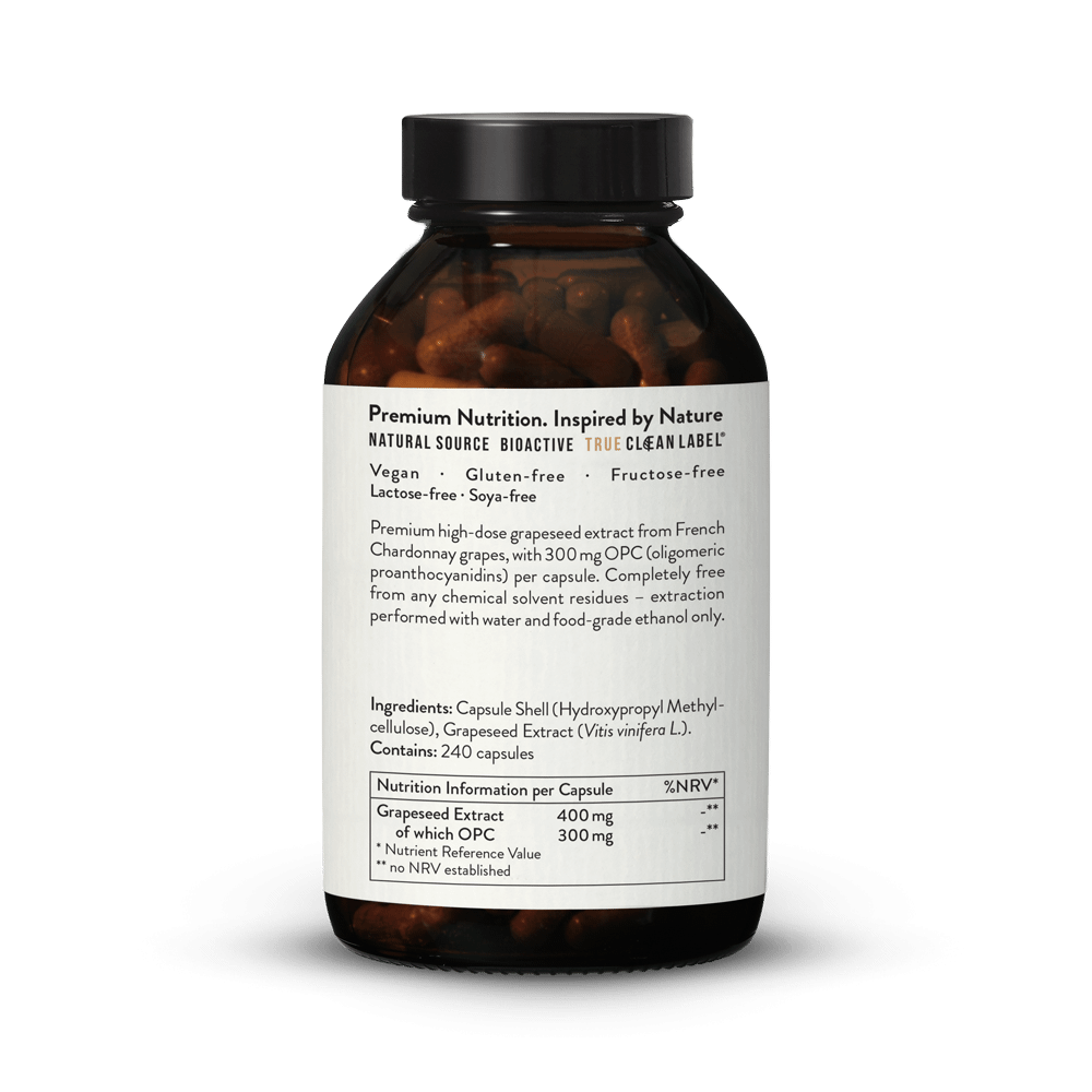 300mg OPC Grape Seed Extract. 240 Capsules - Buy Online