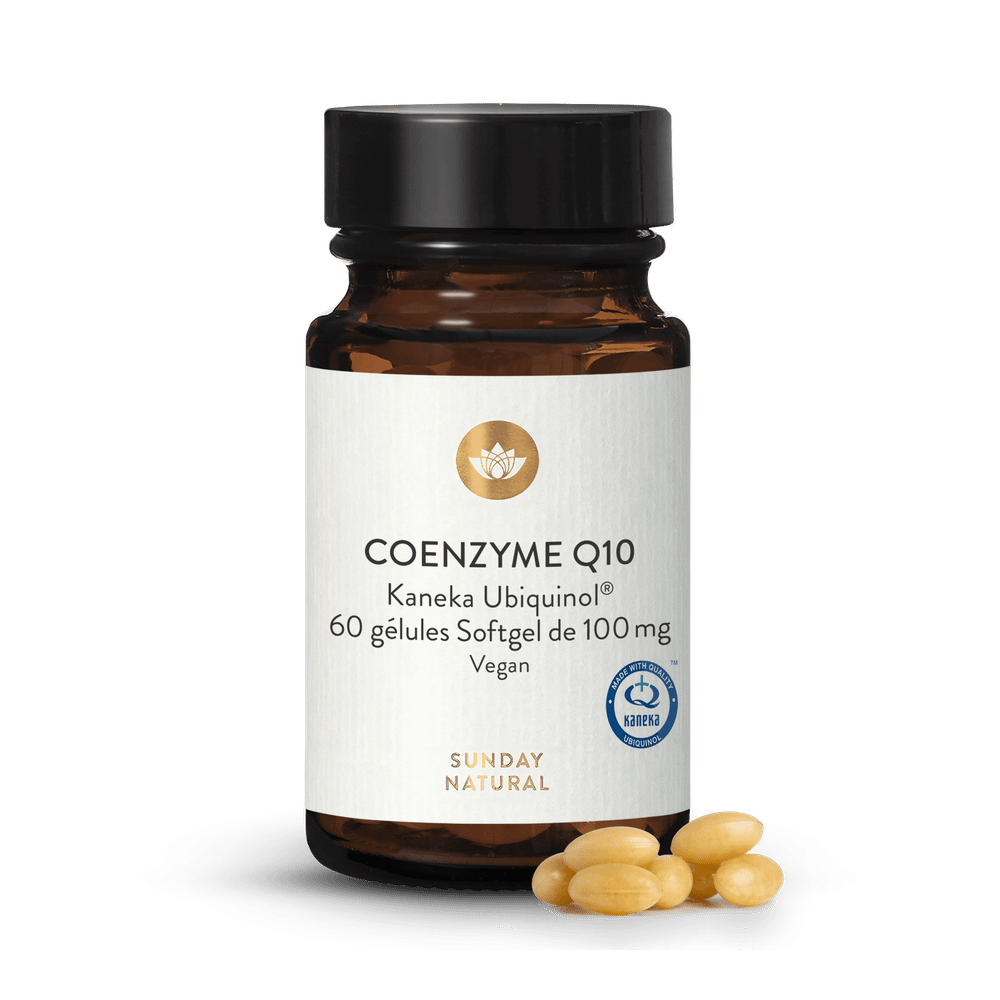 Coenzyme Q10 Ubiquinol 100 mg Sunday Natural