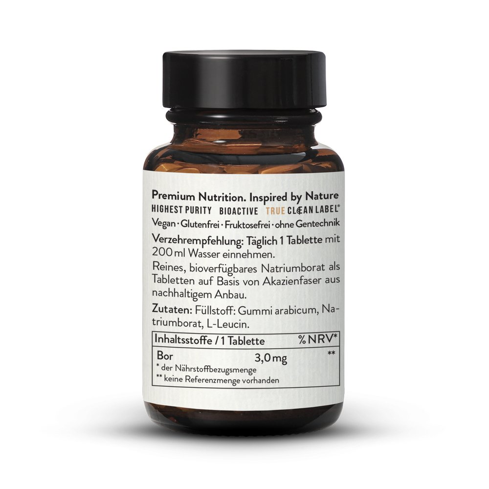 Bor Tabletten 3mg Natriumborat
