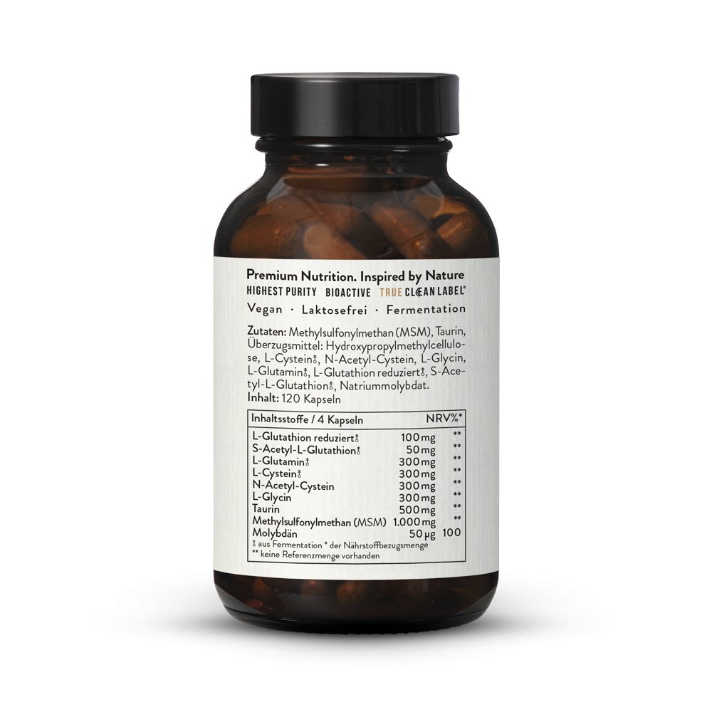glutathione complex natures health Reduced Glutathione Complex + Cofactors 2x120