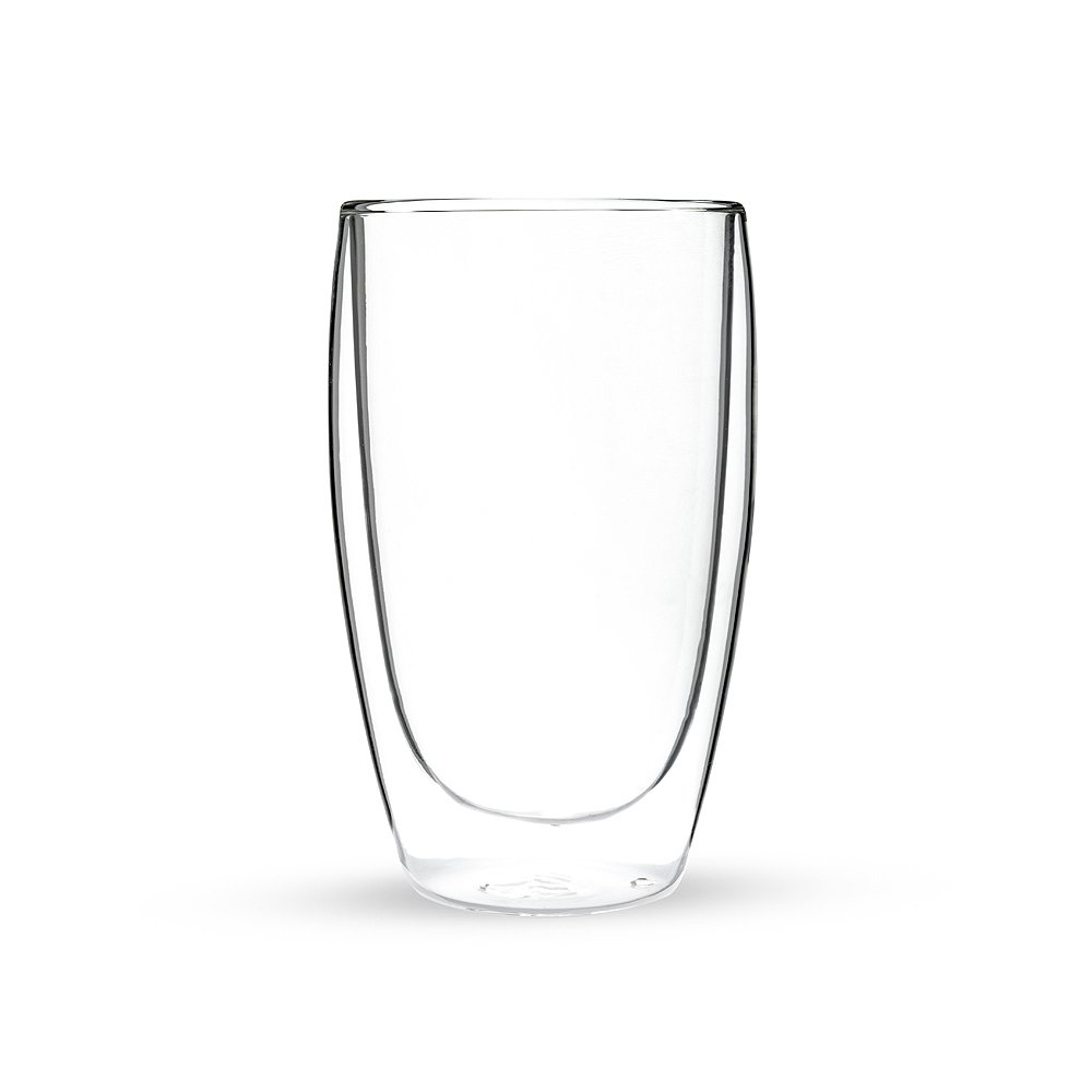 Tasse à Thé En Verre Double Paroi 200 Ml - Motif Oiseaux, Design Élégant