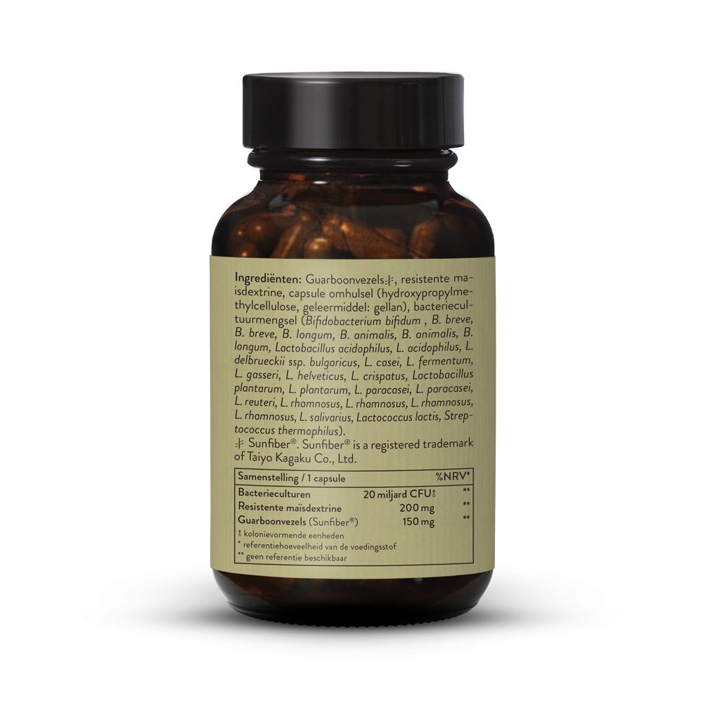 Flora Essentials: 30 actieve bacteriestammen. 2x60 capsules