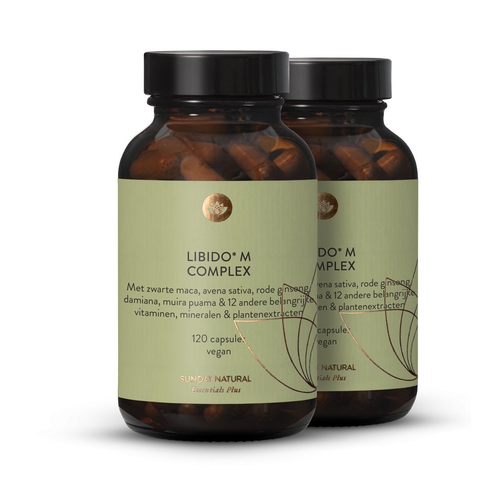 Libido Complex voor de man. 2x120 capsules