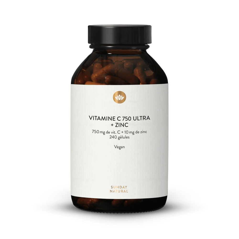 Vitamine C Ultra 750 mg + Zinc Sunday Natural