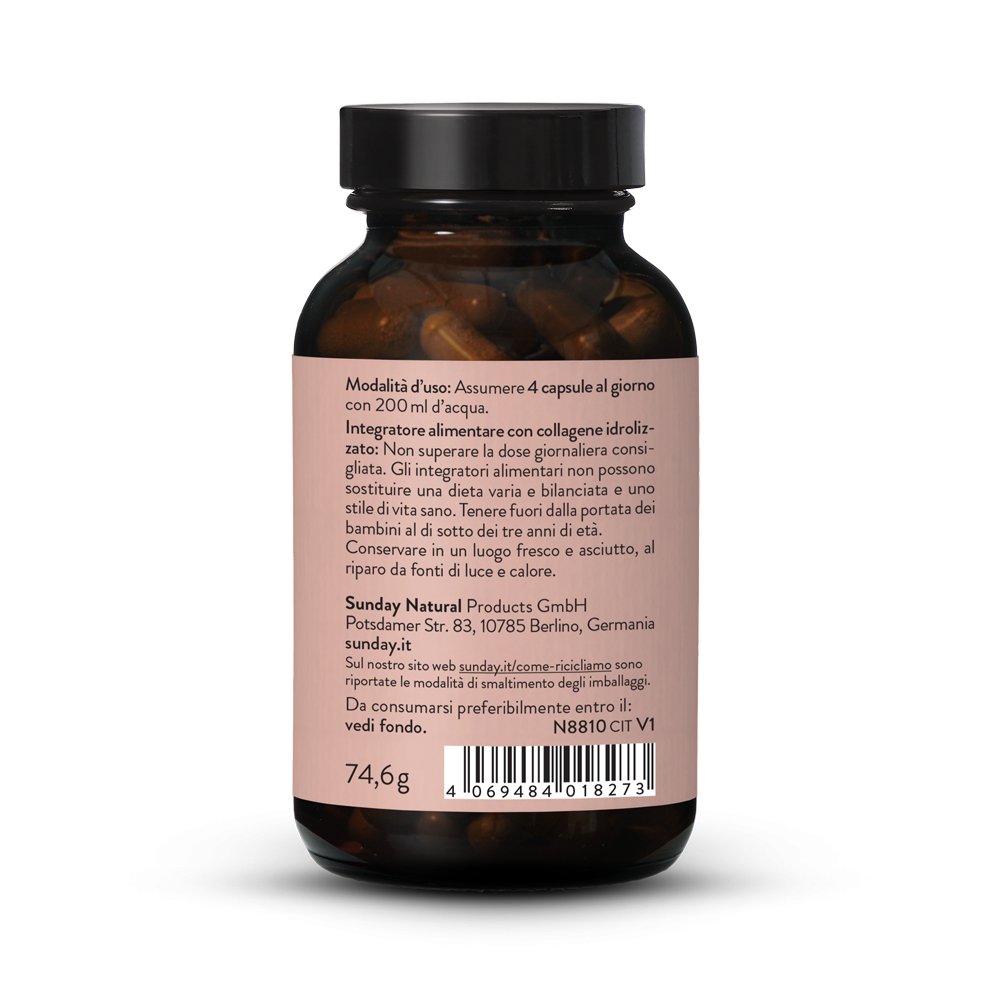 Acquista collagene marino premium SunGlow® in capsule