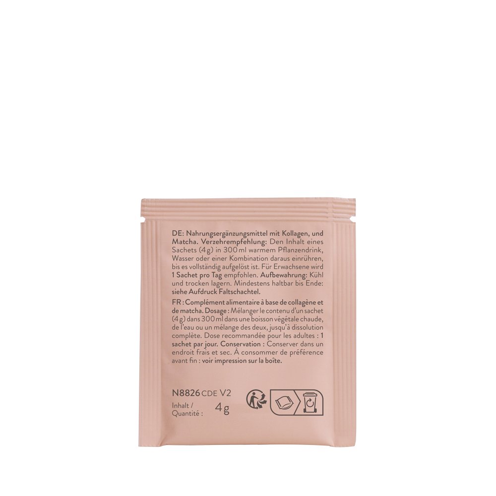 Premium Matcha Collageen SunGlow® Luxe 500 Da 25 Sachets