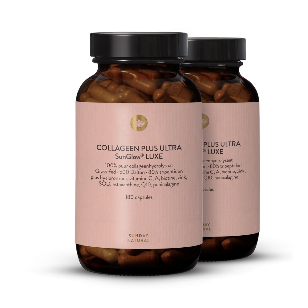 Collageen SunGlow® Luxe 500 Da Ultra 2x180 capsules kopen