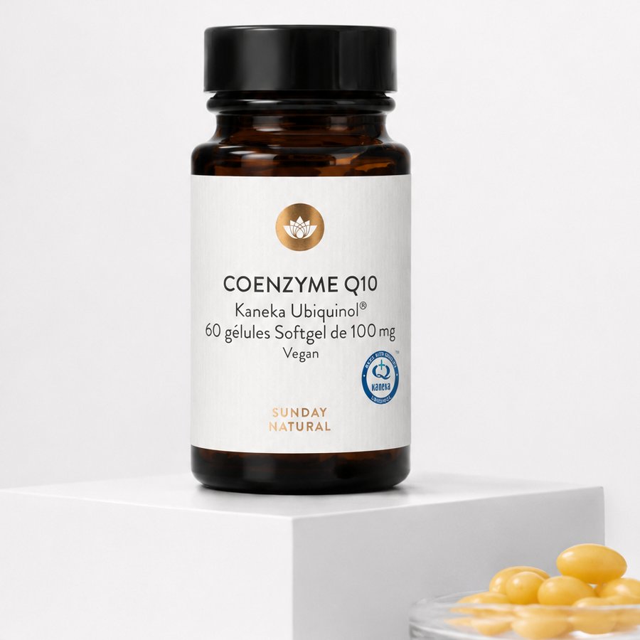 CoQ10 active, stable et bien absorbée