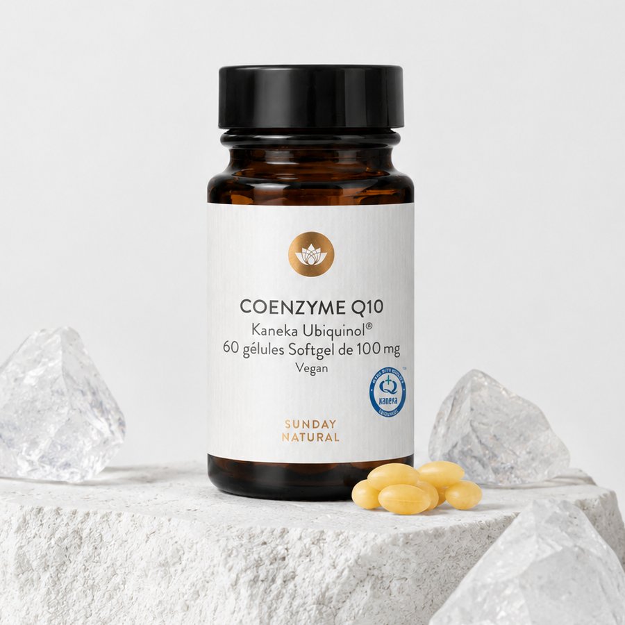 CoQ10 active, stable et bien absorbée