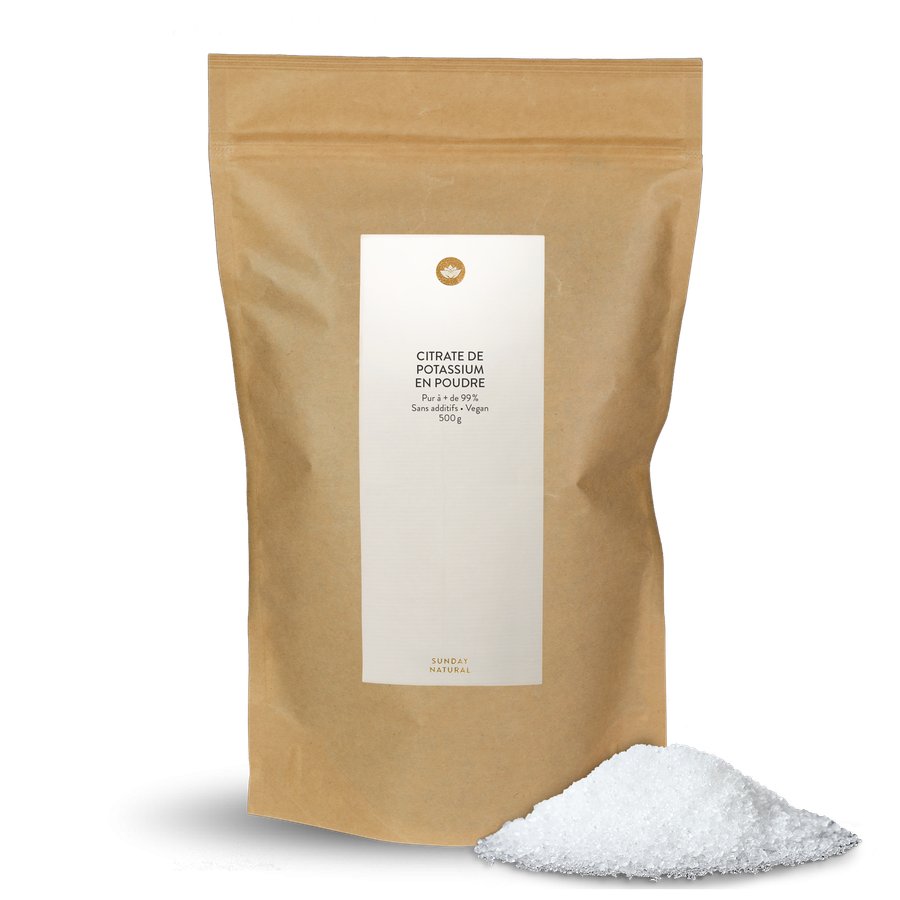 Comment est fabriqué notre citrate de potassium ?