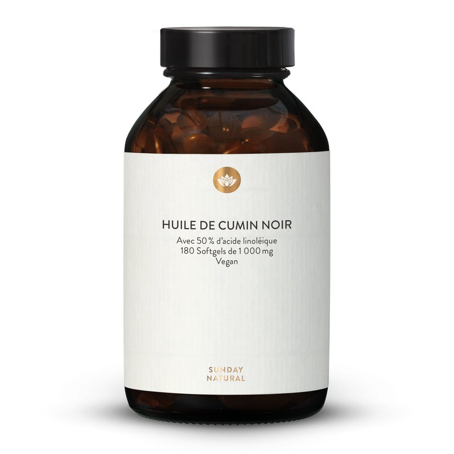 L'huile de nigelle Sunday Natural