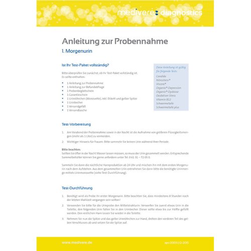 Vitamin B12 Urine Test