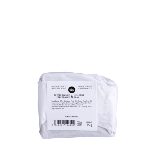 Savon naturel menthe & argile