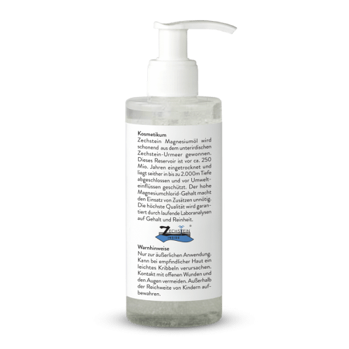 Gel de magnésium Zechstein à base de chlorure de magnésium