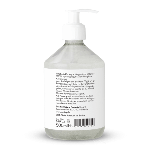 Authentique gel de magnsium Zechstein XL