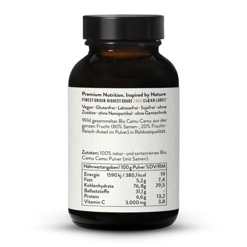Camu Camu Samen Pulver, 125g