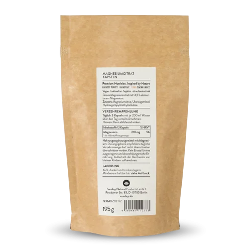 Magnesium Citrate Capsules