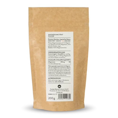 Magnesium Citrate Powder