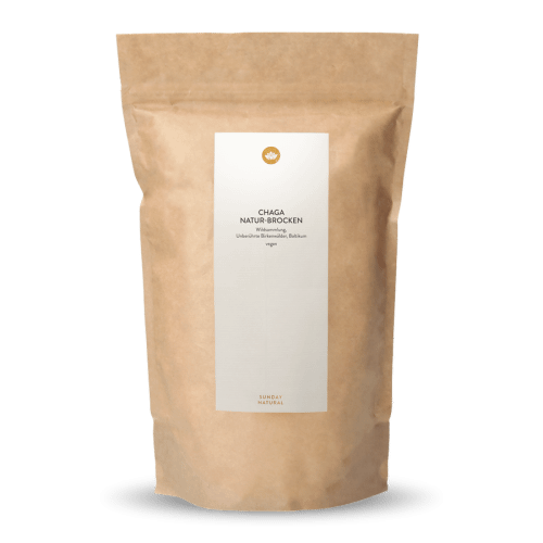 Morceaux de chaga (cueillette sauvage)