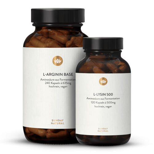 Lysin + Arginin Set Aus Fermentation, Vegan