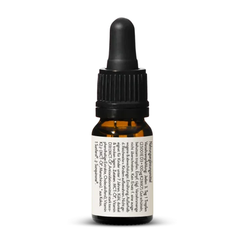 Vitamin D3 + K2 MK7 2.500IE + 100g Tropfen, Vegan