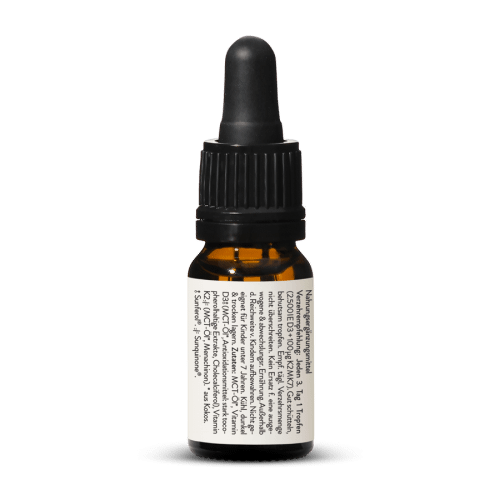 Vegan Vitamin D3 + K2 MK-7 2500 IU + 100g Drops