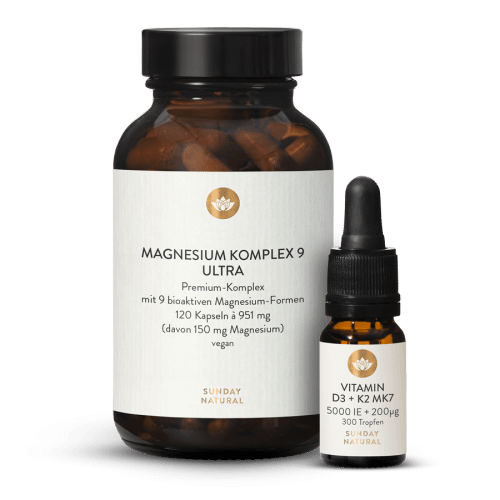 Magnesium Ultra Vitamin D3 + K2 MK7 5000 IE + 200 g