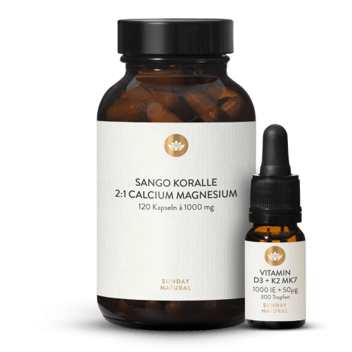 Sango Koralle 2:1 Vitamin D3 + K2 MK7 1.000 IE + 50 g