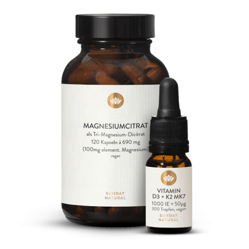 Magnsium + Vitamine D3 K2 - Coffret