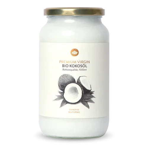 Huile de coco bio extra vierge