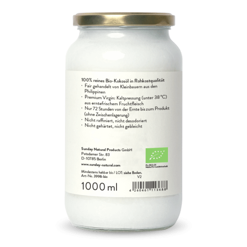 Premium Organic Virgin Coconut Oil