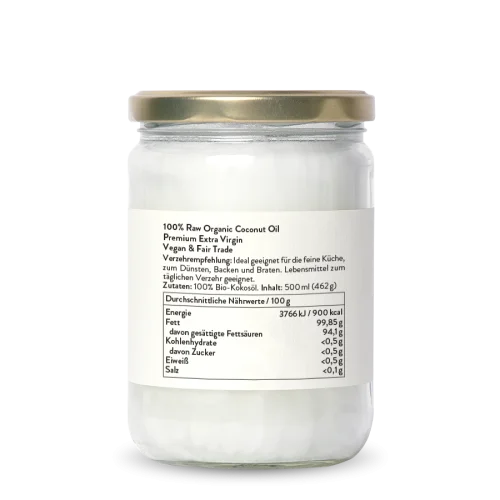 Huile de coco bio vierge de haute qualit