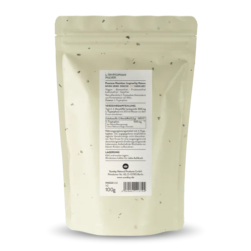 Poudre de L-tryptophane issu de la fermentation, vegan