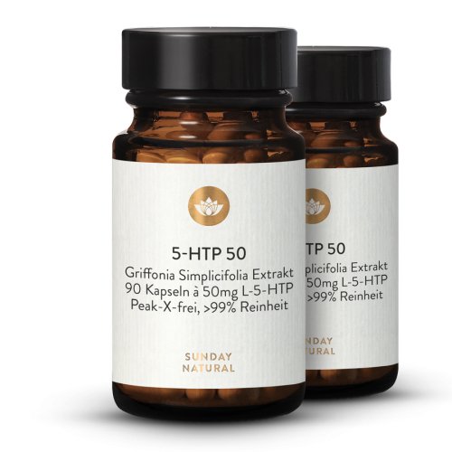 5-HTP gélules de 50 mg Griffonia simplicifolia