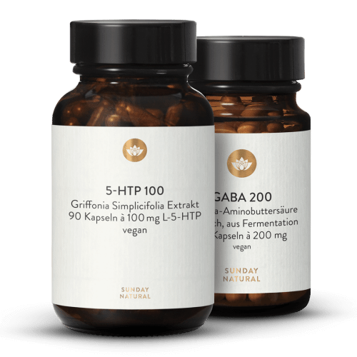 5-HTP 100 + GABA 200 SET<br>vegan