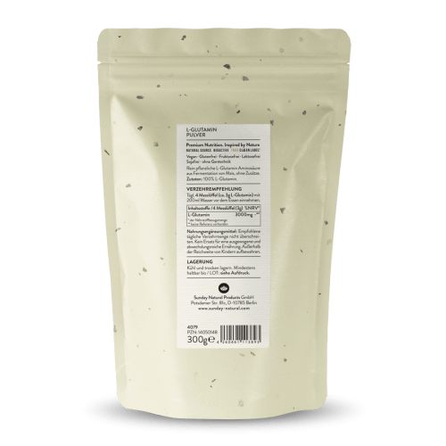 L-Glutamin Pulver Aus Fermentation, Vegan