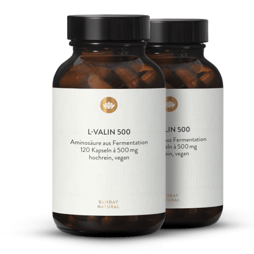 L-Valin 500 Kapseln Aus Fermentation, Vegan