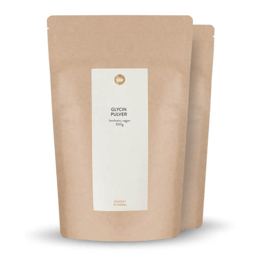 Glycin Pulver Hochrein, Vegan