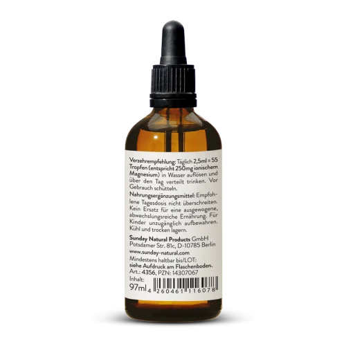Magnesium Tropfen Trace Minerals