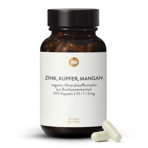 Zink, Kupfer, Mangan Kapseln