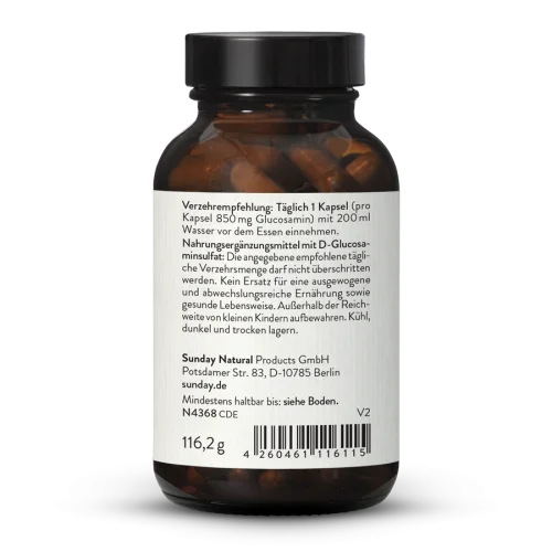 High-Dose Glucosamine 850mg