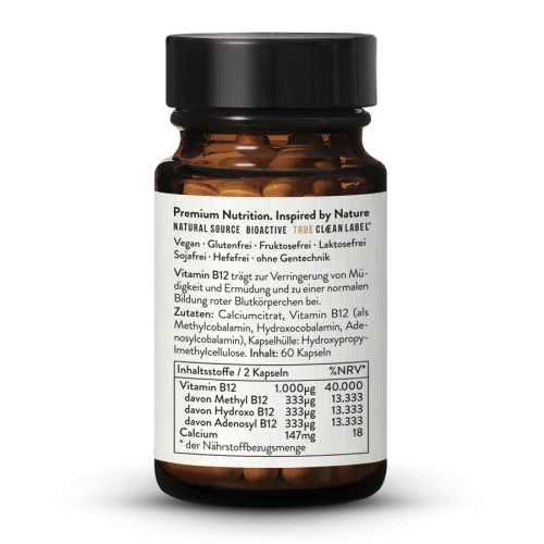 Vitamin B12 MH3A + Calcium 500g