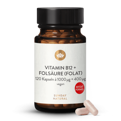 Vitamin B12 MH3A 1000g + Folic Acid 400g