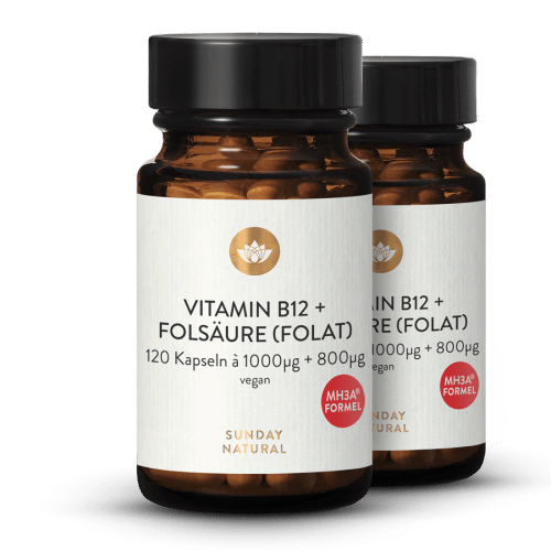 Vitamin B12 MH3A + Quatrefolic 1000g + 800g