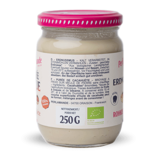 Aromatisches Erdnussmus Bio