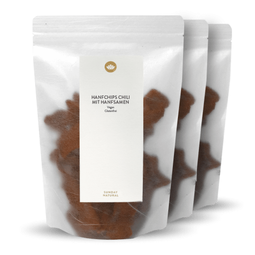Chili Hemp Chips With Hemp Seeds