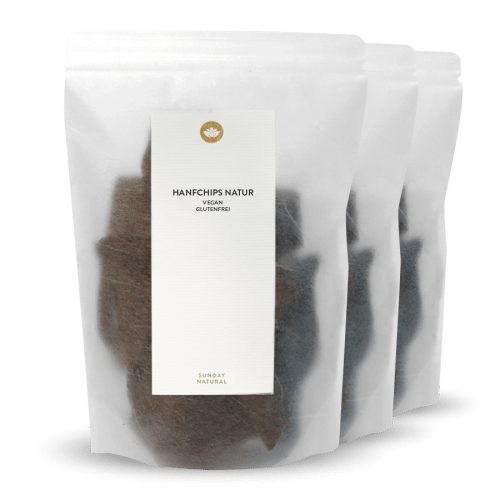 Natural Hemp Chips With Hemp Flour